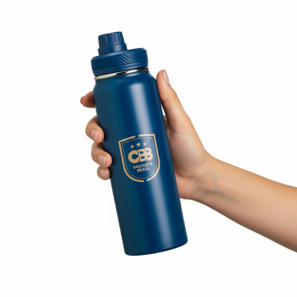Garrafa Térmica Azul 850ml CBB